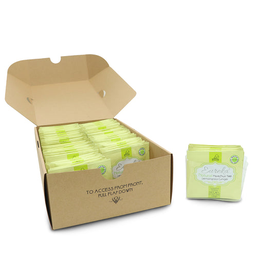 EUREKA Natural Monk Fruit Lemongrass Ginger Tea (Value pack - 100pc)